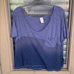 Free People Purple Top